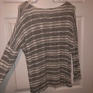 Light sweater shirt.